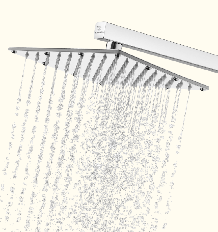 Camrol Stainless Steel Sandwitch 4″ Shower Head – by Camrol®