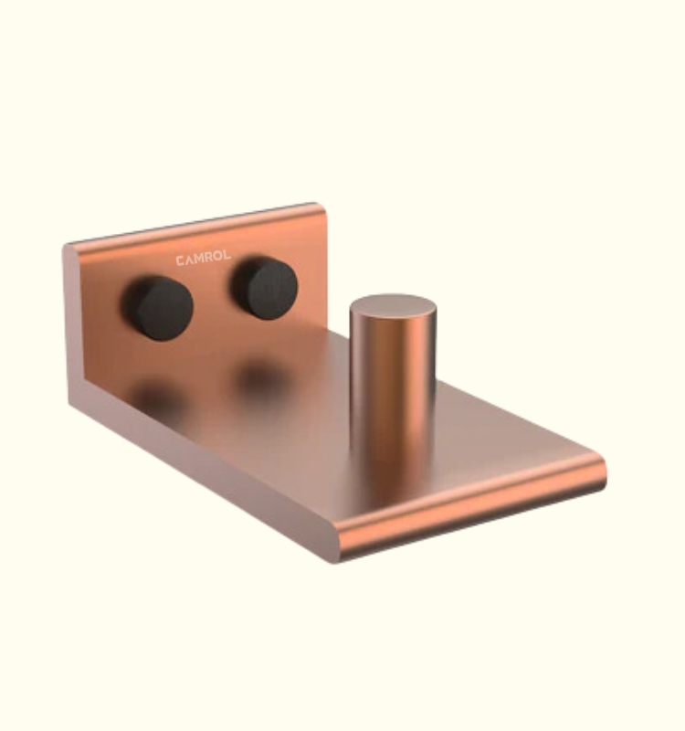 Ember Rose Gold Robe Hook (Space Aluminium) – by Camrol®