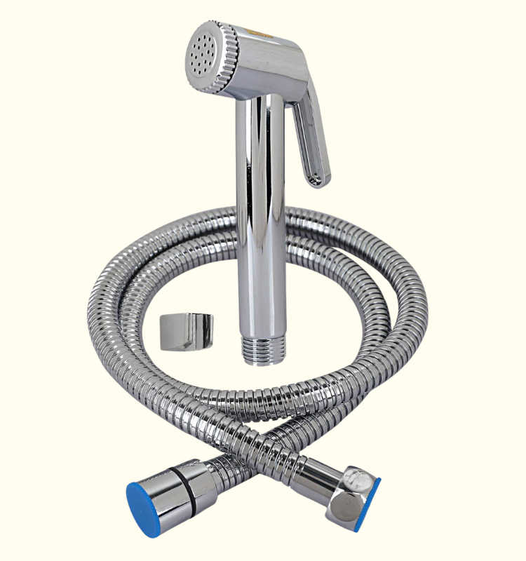 Camrol Brass Health Faucet Gun for Bathroom | Bathroom Jet Shower Gun with Hose Pipe and Hook
