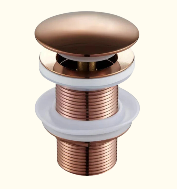 Rose Gold Pop-up Waste Coupling 3 inch – by Camrol®