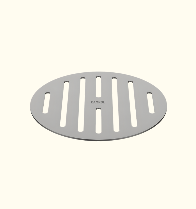 4″ Round Vertical 1mm Extra Heavy Premium Grating – by Camrol®