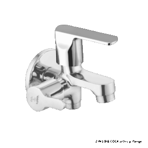 2 In 1 Bib Cock With C.P. Flange