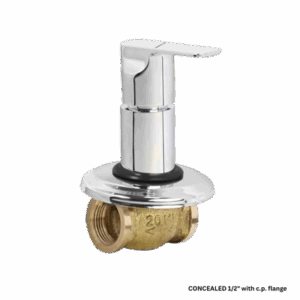 Concealed 1/2" With C.P. Flange