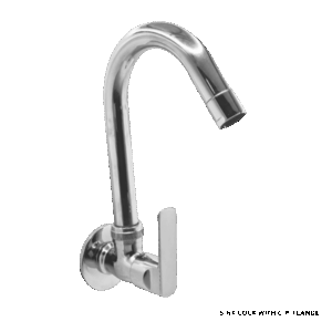Sink Cock With C.P. Flange