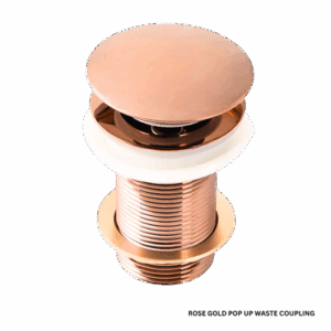 Rose Gold Pop Up Waste Coupling