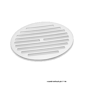 Round Vertical Jali 1mm