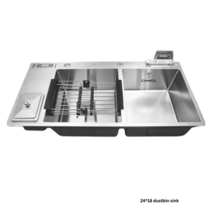 24*18 dustbin sink