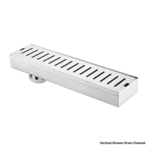 Vertical Shower Drain Channel